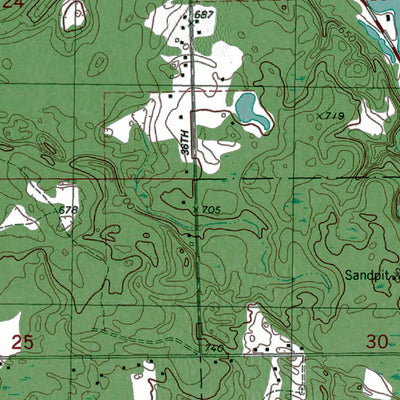 MI-Millgrove: Authoritative U.S. Topo 1976 Preview 3