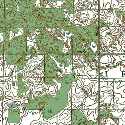 MI-Middleville: Authoritative U.S. Topo 1980 Preview 3