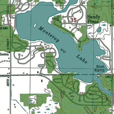 MI-Burnips: Authoritative U.S. Topo 1976 Preview 2