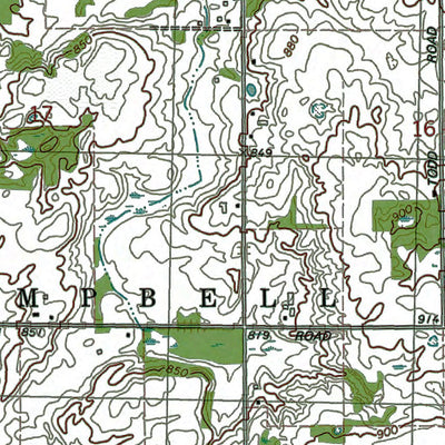 MI-Freeport: Authoritative U.S. Topo 1974 Preview 3