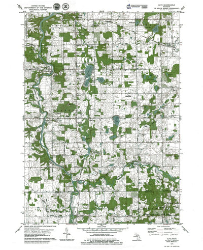 MI-Alto: Authoritative U.S. Topo 1974 Preview 1