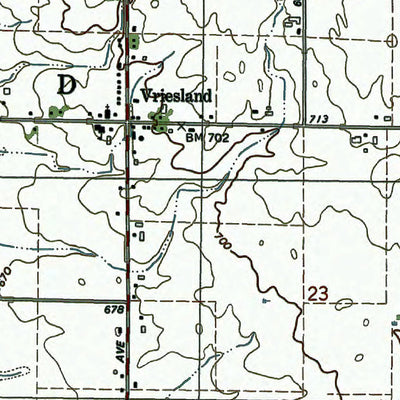MI-Hudsonville West: Authoritative U.S. Topo 1973 Preview 2