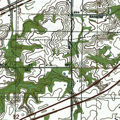 MI-Hudsonville West: Authoritative U.S. Topo 1973 Preview 3