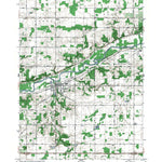 MI-Saranac: Authoritative U.S. Topo 1974 Preview 1