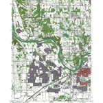 MI-Grandville: Authoritative U.S. Topo 1957 Preview 1