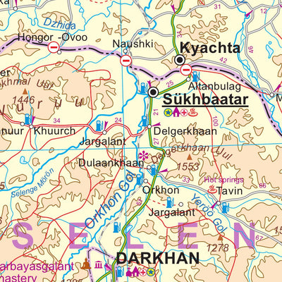 Northern Mongolia 1:1,785,000 - ITMB Preview 3