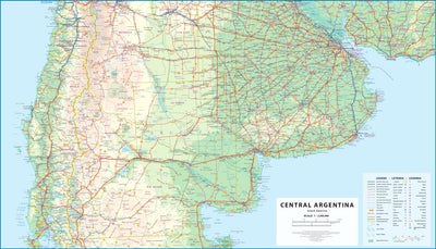Central Argentina 1:2,200,000 - ITMB Preview 1