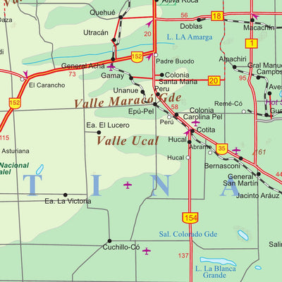 Central Argentina 1:2,200,000 - ITMB Preview 2
