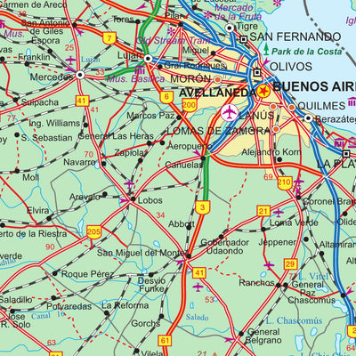 Central Argentina 1:2,200,000 - ITMB Preview 3