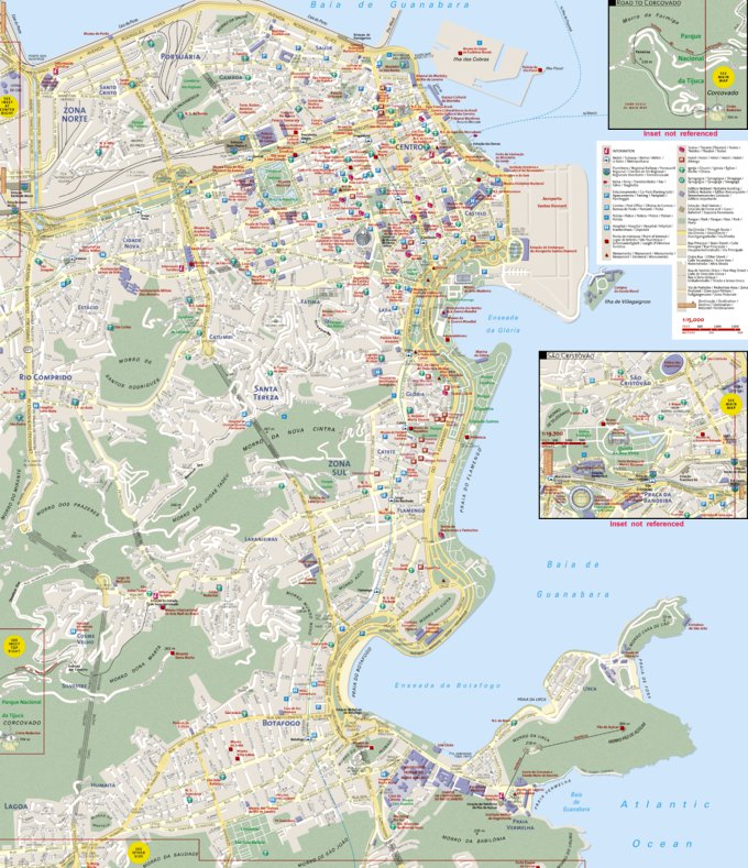 Rio De Janeiro Map by National Geographic | Avenza Maps