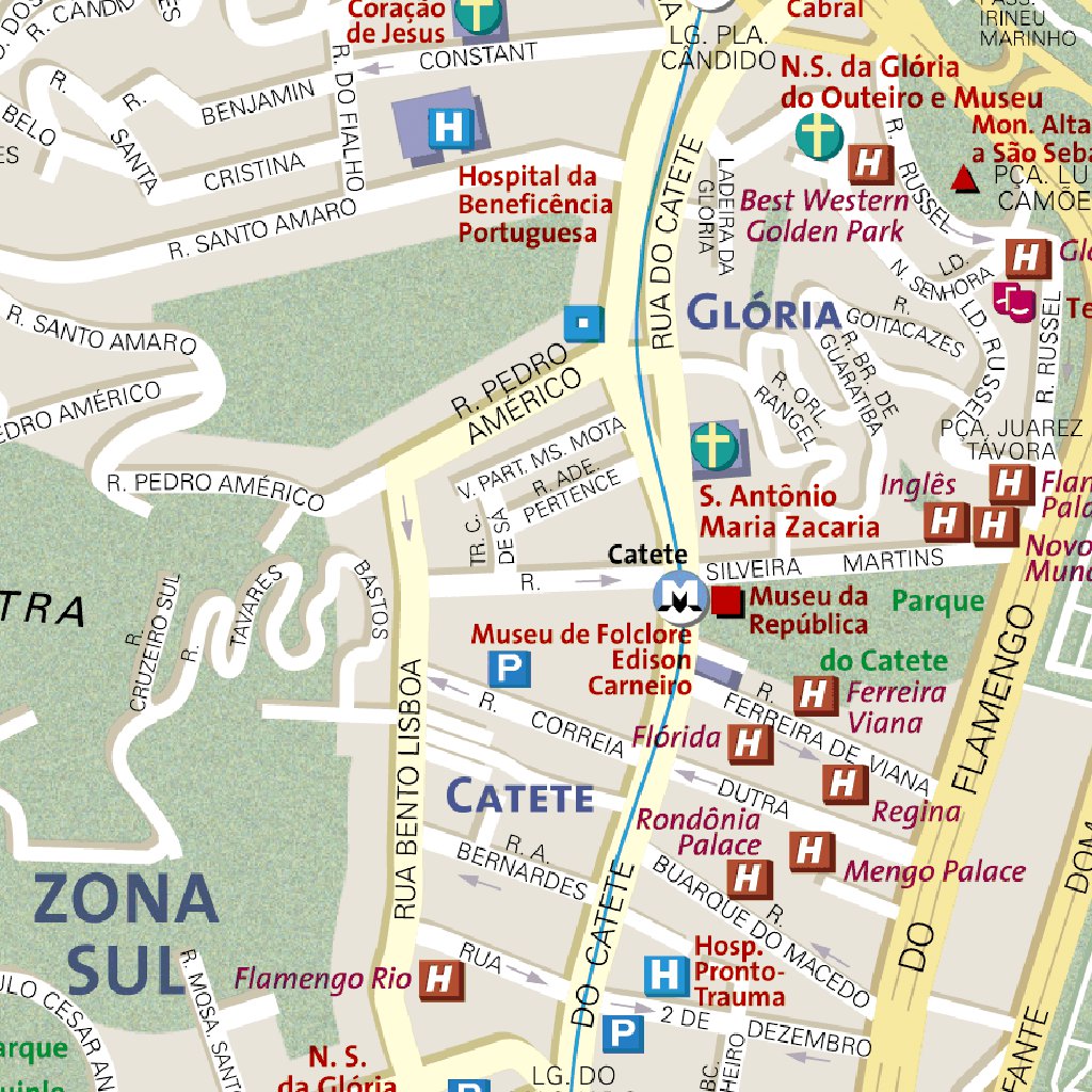 Rio De Janeiro Map by National Geographic | Avenza Maps