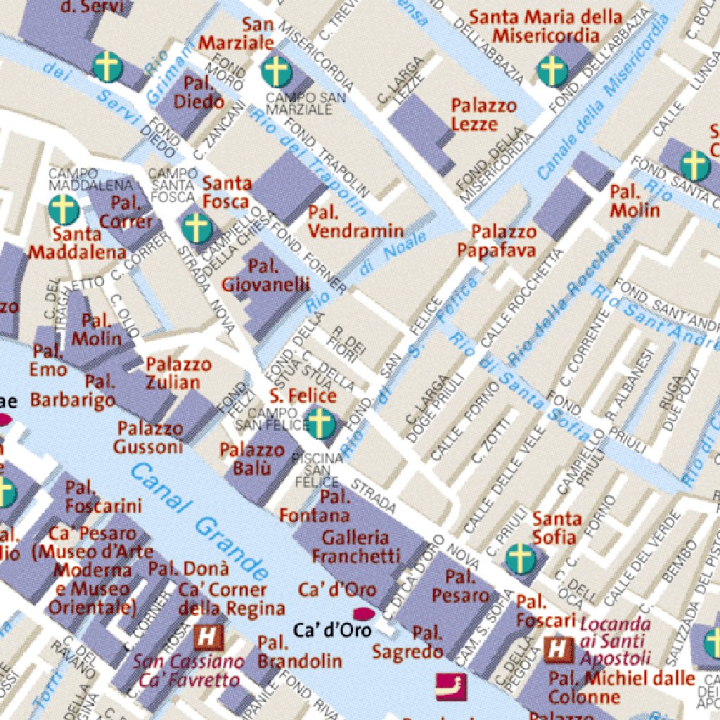 Venice Map by National Geographic | Avenza Maps