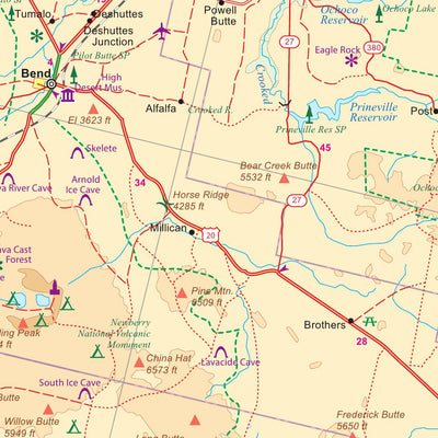 Oregon, USA 1:1,000,000 - ITMB Preview 2