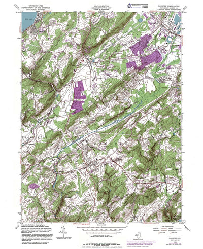 NJ-Chester: Authoritative US Topos 1942 Preview 1