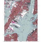 NJ-NY-Jersey City: Authoritative US Topos 1966 Preview 1