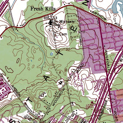 NJ/NY-Arthur Kill: Authoritative US Topos 1966 Preview 2