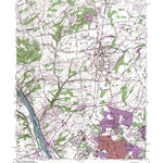 NJ-PA-Pennington: Authoritative US Topos 1954 Preview 1