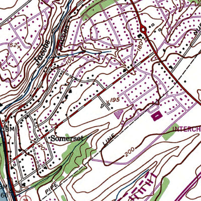 NJ-PA-Pennington: Authoritative US Topos 1954 Preview 3