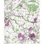 NJ-Hightstown: Authoritative US Topos 1953 Preview 1