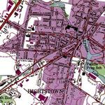 NJ-Hightstown: Authoritative US Topos 1953 Preview 3