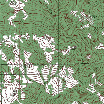 CA-Gube Mountain: Authoritative US Topos 1991 Preview 2