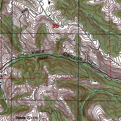 CA-Briones Valley: Authoritative US Topos 1993 Preview 3