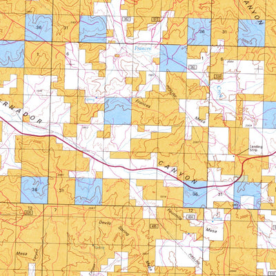 Navajo Reservoir, NM - BLM Surface Mgmt. Preview 2
