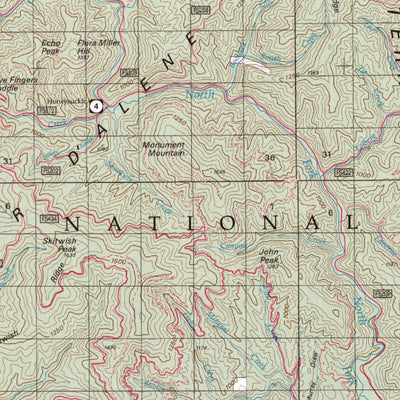 Coeur D'Alene, ID - BLM Surface Mgmt. Preview 2