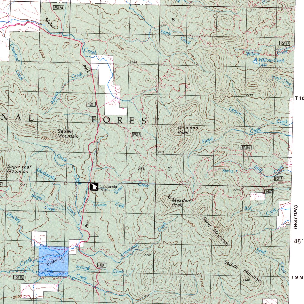 Craig, CO - BLM Surface Mgmt. Map by Digital Data Services, Inc ...