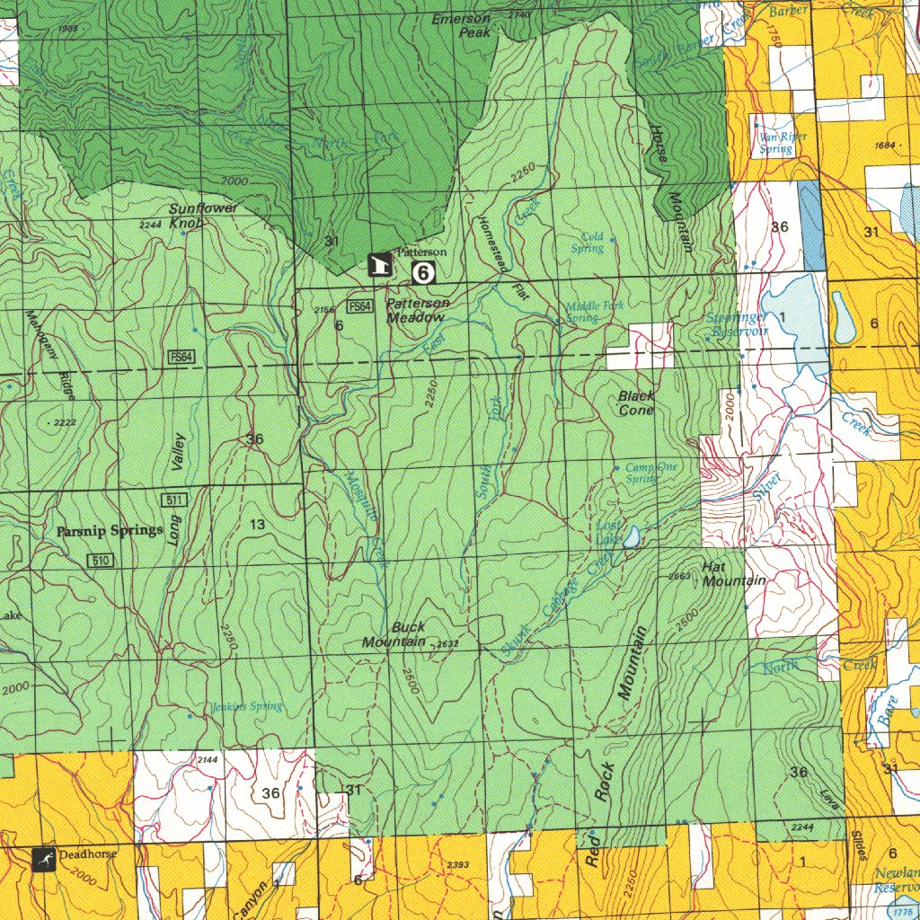 Hunting Alturas Map Alturas, CA - BLM Surface Mgmt. Map by Digital Data Services, Inc ...