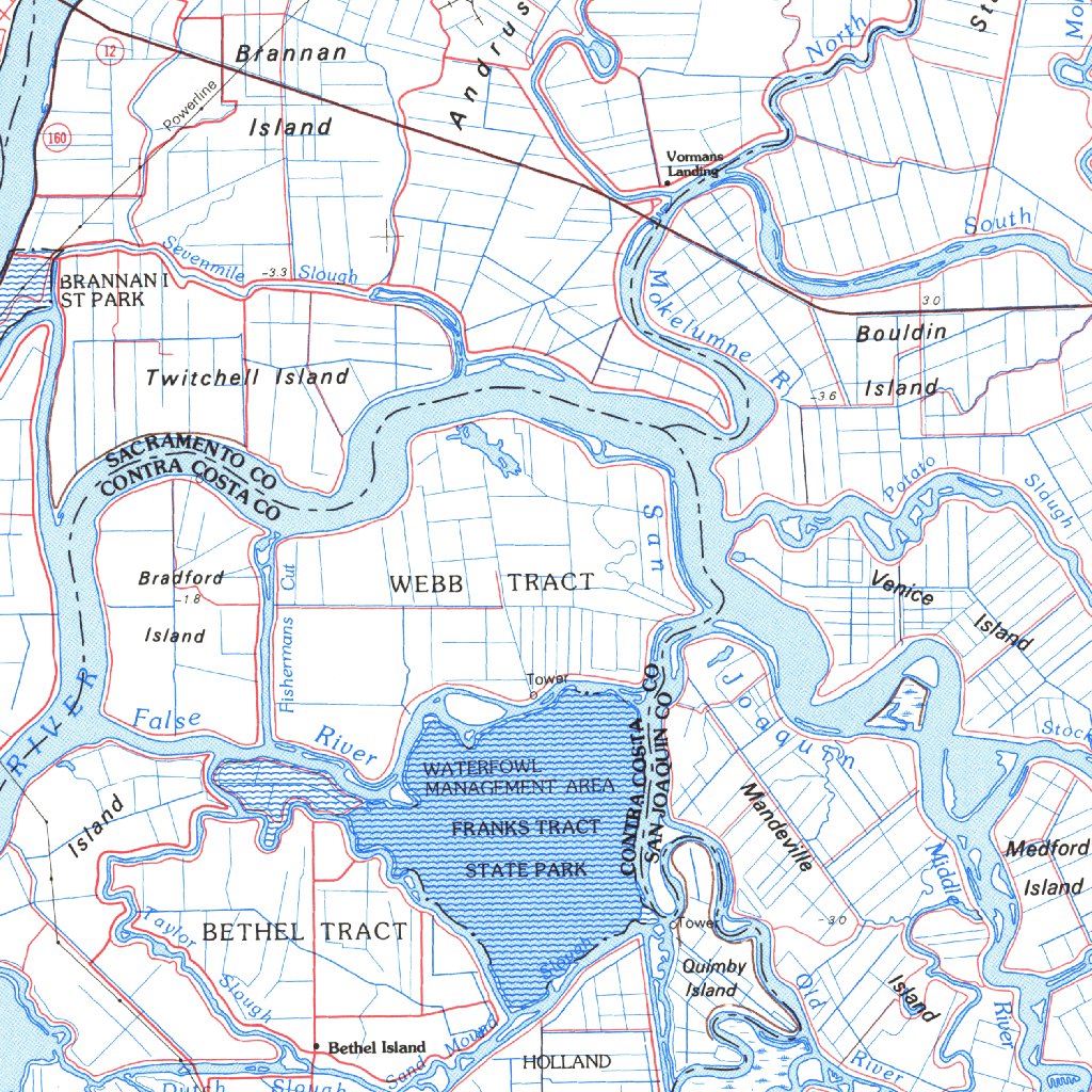 Lodi CA BLM Surface Mgmt Map - 20130130044940blm Ca S Lodi 1978 Preview 2 