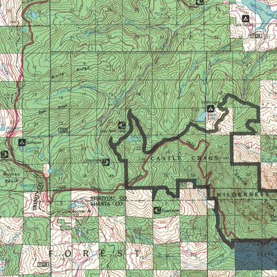 Mount Shasta, CA - BLM Surface Mgmt. Preview 2