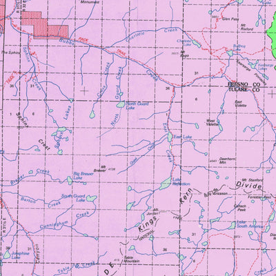 Mount Whitney, CA - BLM Surface Mgmt. Preview 2