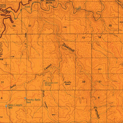 Seneca, AZ - BLM Surface Mgmt. Preview 2
