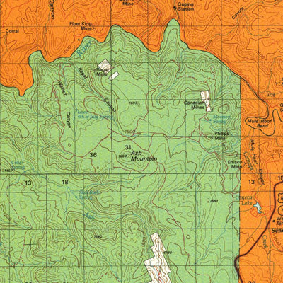 Seneca, AZ - BLM Surface Mgmt. Preview 3