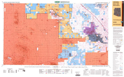 Silver Bell Mountains, AZ - BLM Surface Mgmt. Preview 1