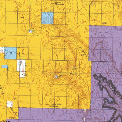 Mount Trumbull, AZ - BLM Surface Mgmt. Preview 2