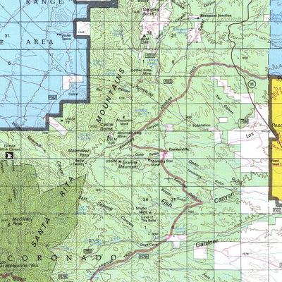 Fort Huachuca, AZ - BLM Surface Mgmt. Preview 3
