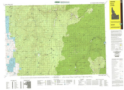 Pistol Creek, ID - BLM Surface Mgmt. Preview 1