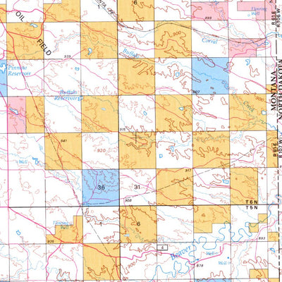 Baker, MT - BLM Surface Mgmt. Preview 3