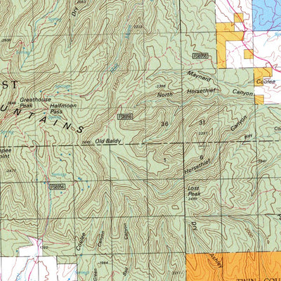 Big Snowy Mountains, MT - BLM Surface Mgmt. Preview 3