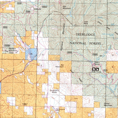Butte South, MT - BLM Surface Mgmt. Preview 2