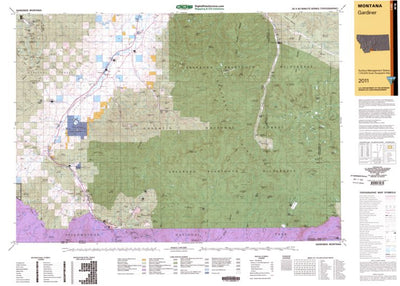 Gardiner, MT - BLM Surface Mgmt. Preview 1