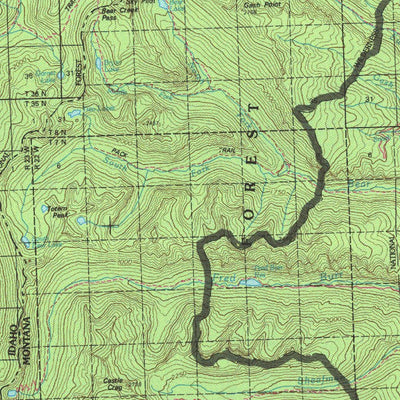 Hamilton, MT - BLM Surface Mgmt. Preview 3