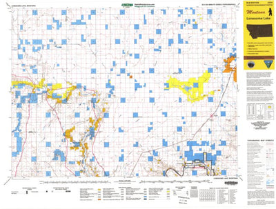 Lonesome Lake, MT - BLM Surface Mgmt. Preview 1