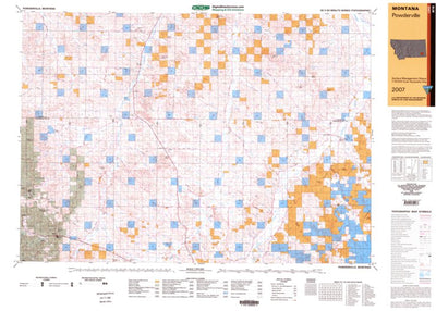 Powderville, MT - BLM Surface Mgmt. Preview 1