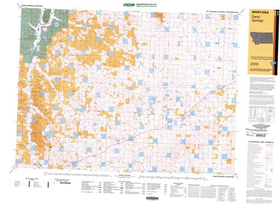 Sand Springs, MT - BLM Surface Mgmt. Preview 1