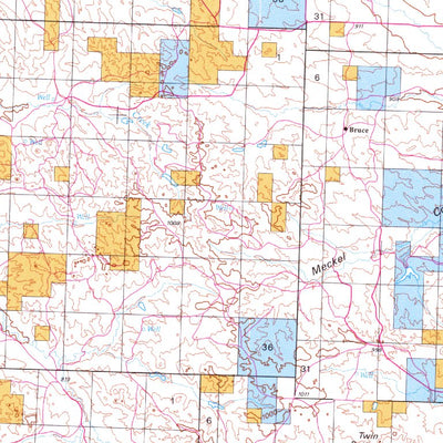 Sand Springs, MT - BLM Surface Mgmt. Preview 2