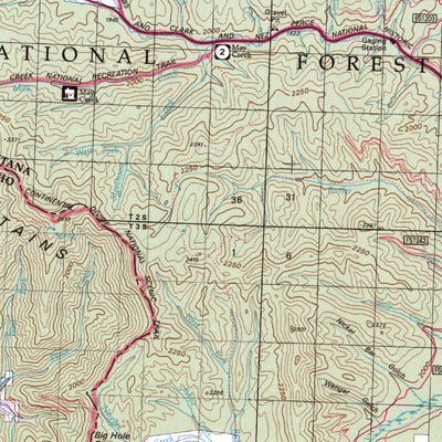 Wisdom, MT - BLM Surface Mgmt. Preview 3