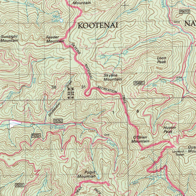 Yaak River, MT - BLM Surface Mgmt. Preview 3